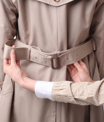 超便利大衣腰帶綁法